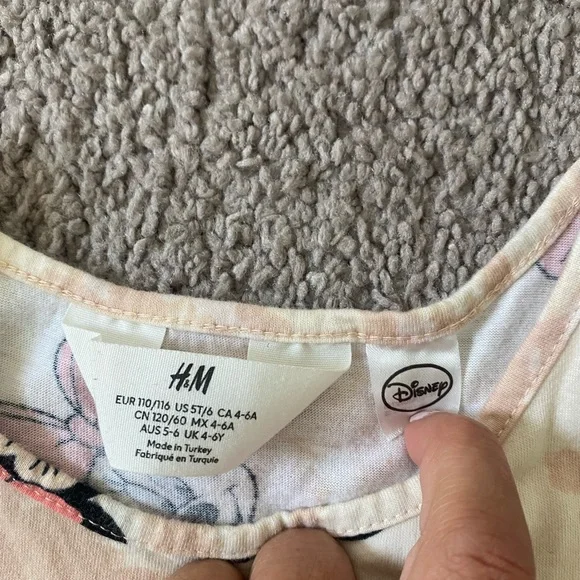 💕 Girls Graphic Minnie Mouse Tank Dress - Picture 5 of 5